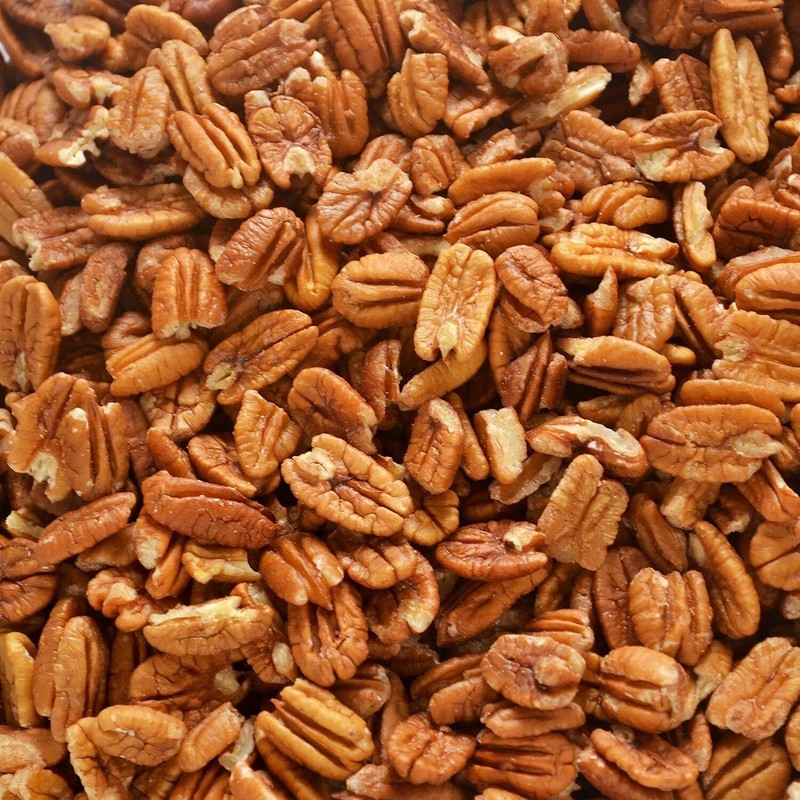 Raw Unpasteurized Shelled Texas Native Pecans, Wild-Harvested and Tested Pest
