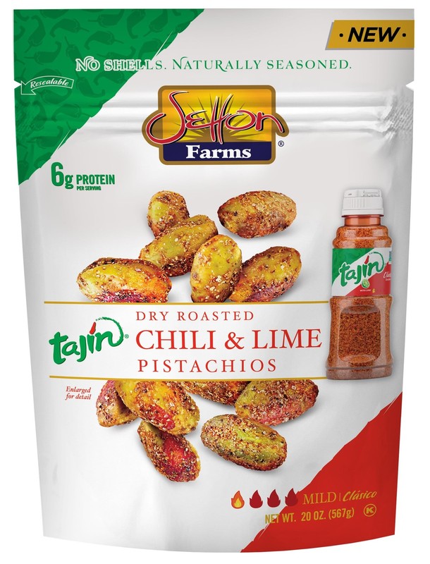 Pistachios Tajin Clasico Chile Lime Seasoned | No Shells 20 Ounce (Pack of 1)
