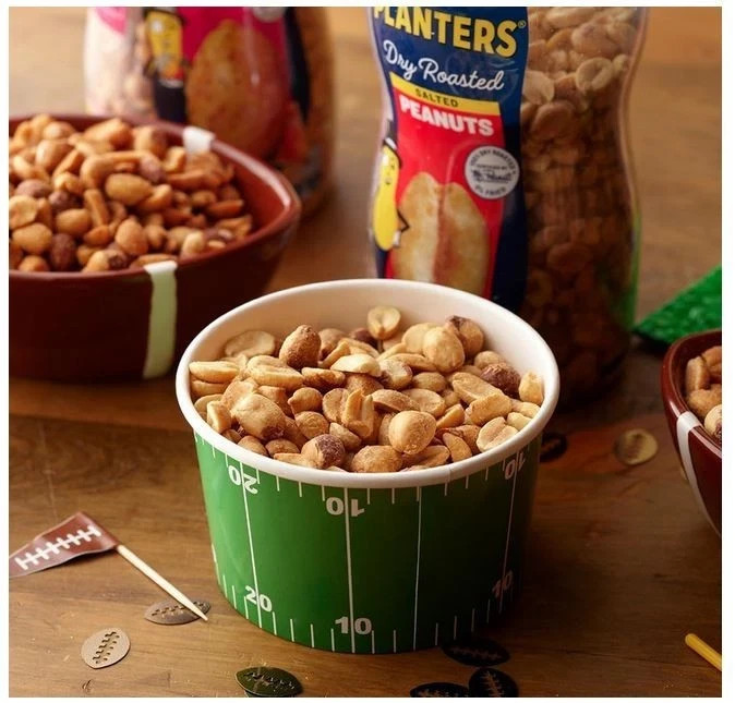 PLANTERS Salted Peanuts, Dry Roasted Peanuts, Party Snacks, Plant Based Protein, gallery