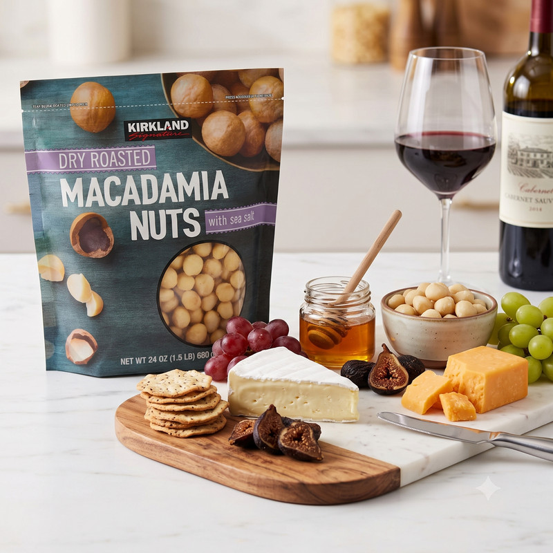 Kirkland Signature Dry Roasted Macadamia Nuts, 1.5 lbs gallery