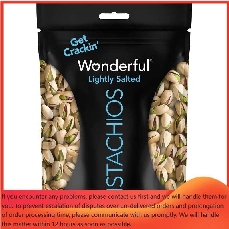 Wonderful Lightly Salted Roasted Pistachios – 20oz