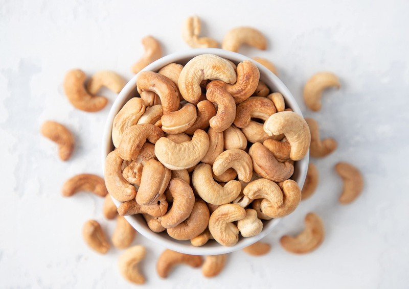 Dry Roasted Whole Cashews with Himalayan Salt - 4 lbs Vegan Kosher Snack Nuts gallery