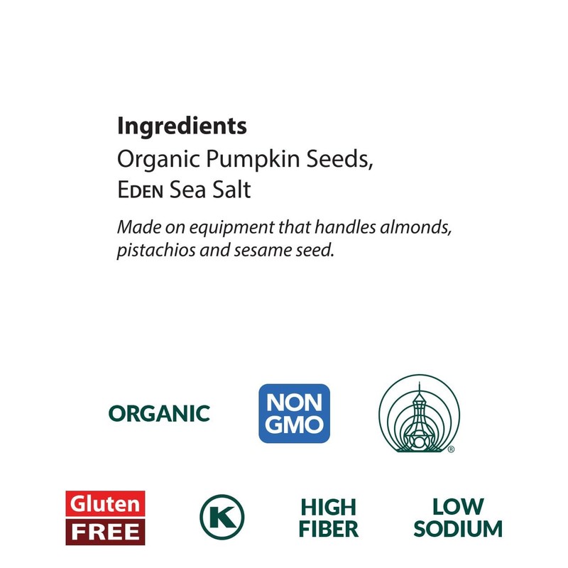 Organic Pumpkin Seeds 1 oz Pack - Dry Roasted, Lightly Salted Pocket Snack gallery