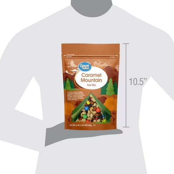 Great Value Caramel Mountain Trail Mix, 22 oz gallery