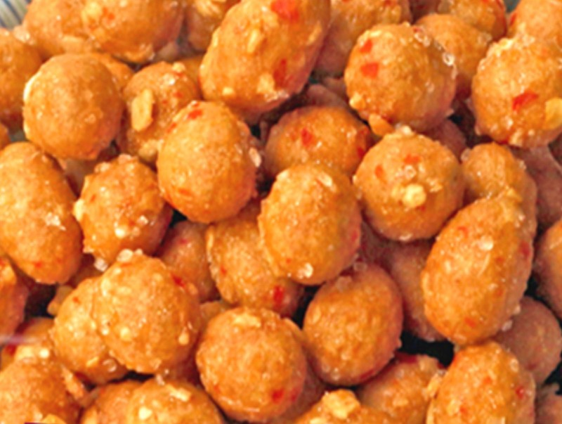 2 POUNDS GARLIC CHILI CRISPY PEANUTS Vegan Protein Snack BULK VALUE BAG PICK NOW