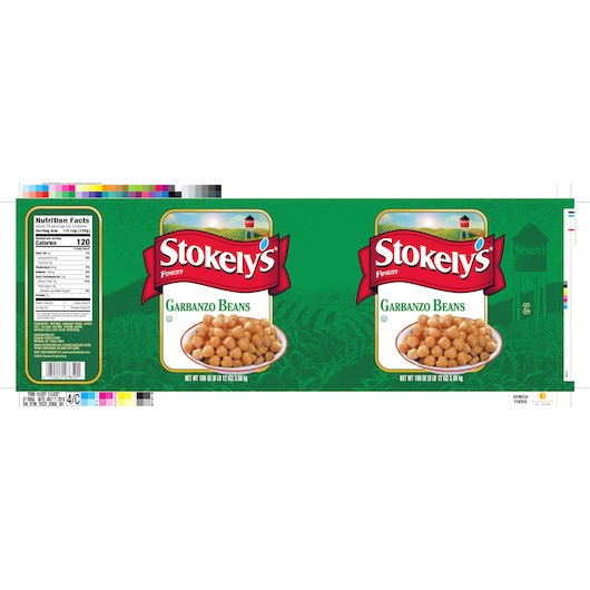 Stokely Garbanzo Beans, 108 Ounces, 6 Per Case gallery