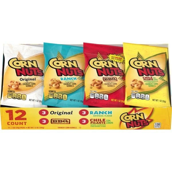 Delicious Variety Pack of Crunchy Corn Kernels - Party & Game Night Snacks gallery
