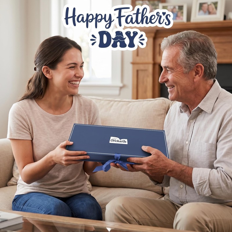 Fathers Day Premium Mixed Nuts Gift Box Ultimate Father's Day Food Gift Bask... gallery