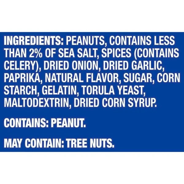 Planters Dry Roasted Peanuts, 3.25 lbs Cholesterol Free gallery