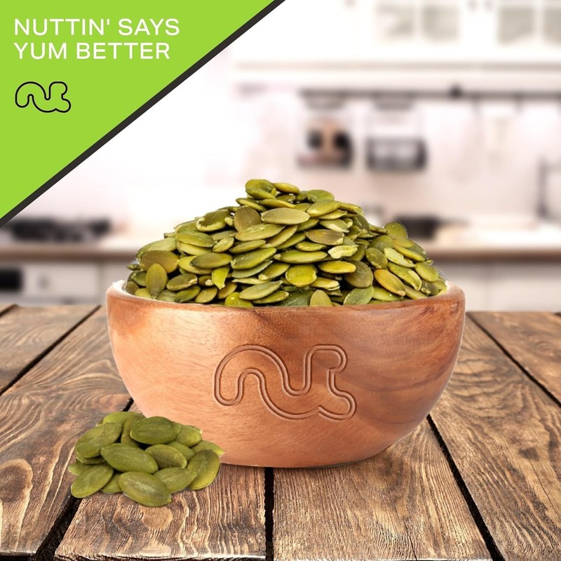 Roasted & Salted Pumpkin Seeds, Pepitas, No Shell 8oz - 1 Pack Packed Fresh i... gallery
