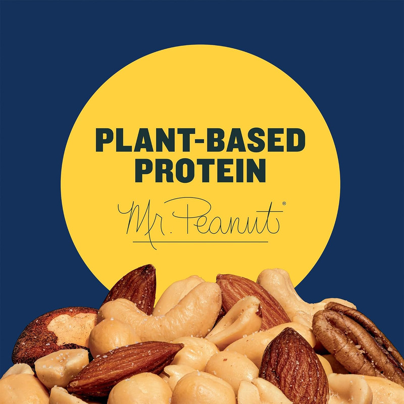 Planters Lightly Salted Mix Nuts, Party Snacks, Plant-Based Protein, 15 Ounces gallery