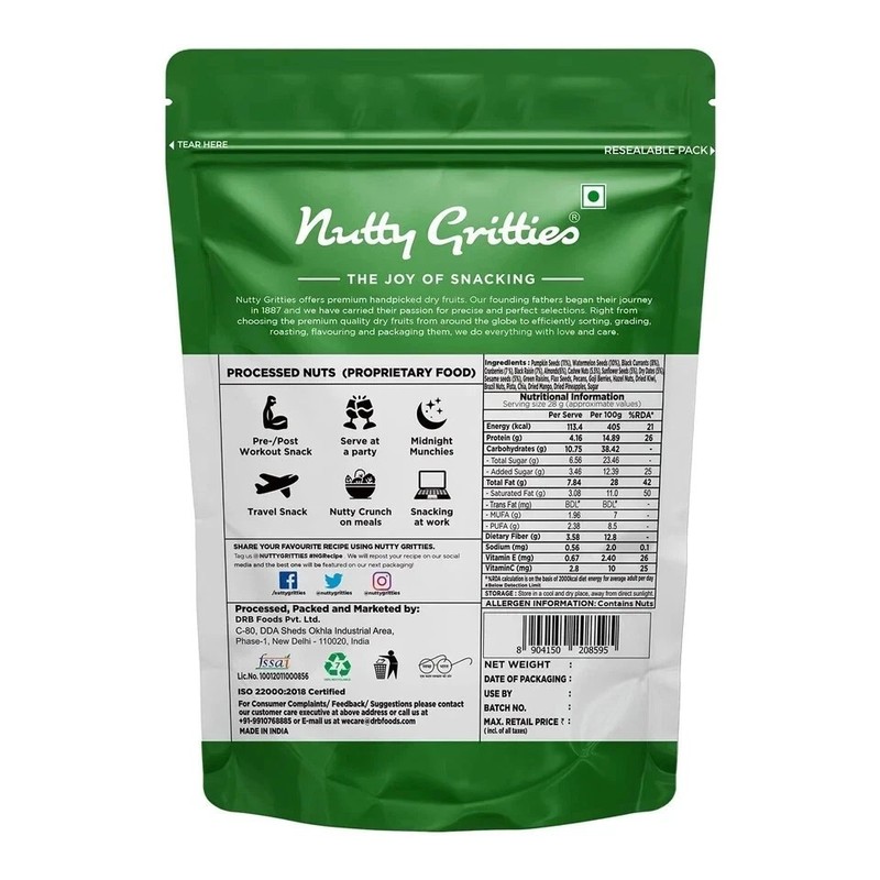 Nutty Gritties Antioxidant Trail Mix 200g Free Shipping World Wide gallery