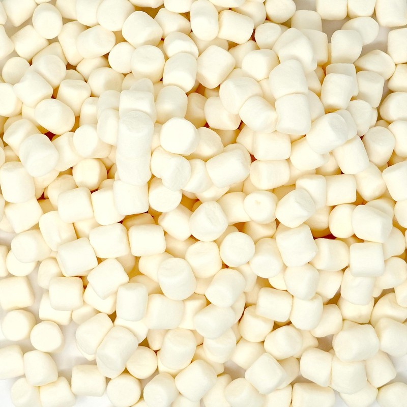 Mini Marshmallows - Pack of 2 Bags (1 lb Total), White & 16 ounces, WHITE gallery