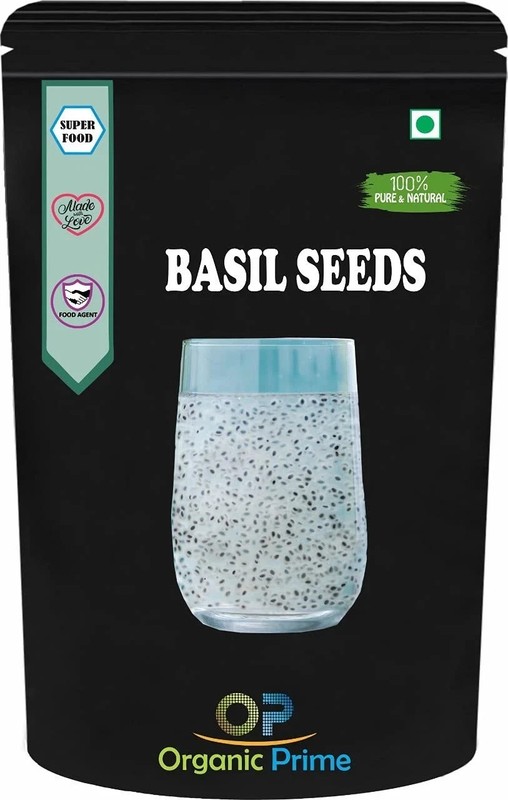 Organic Prime Basil Seeds Tukmeria 50 GM - 1 KG