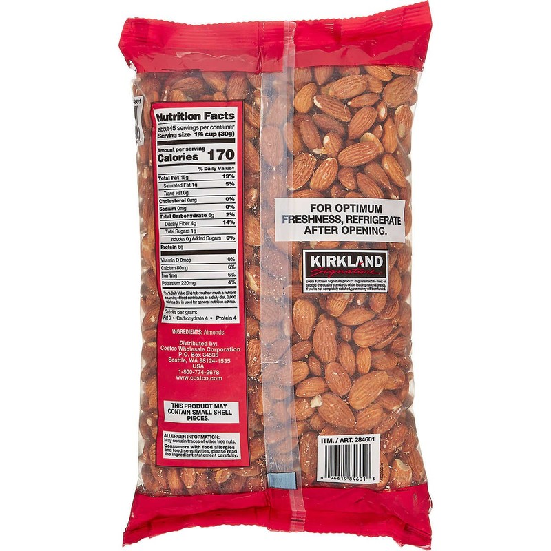 Kirkland Signature Supreme Whole Almonds, 3 Pounds gallery