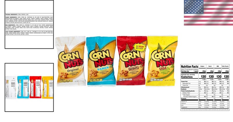 Delicious Variety Pack of Crunchy Corn Kernels - Party & Game Night Snacks gallery