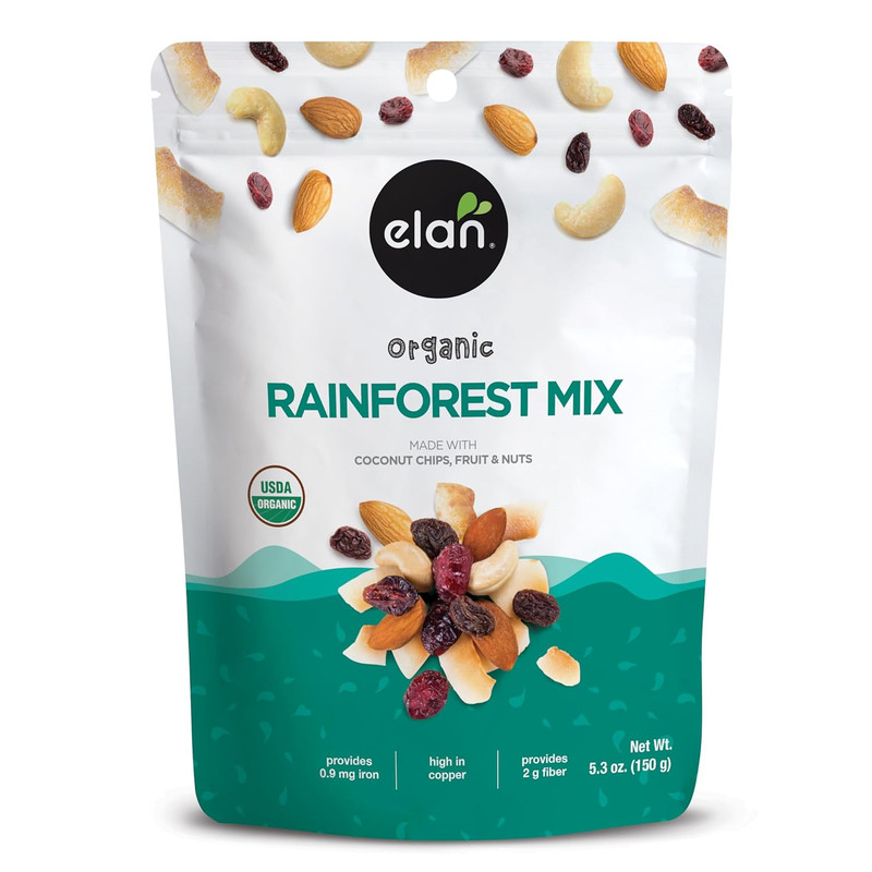 Organic Rainforest Mix, Healthy Snacks, Dried Fruits (Raisins, Coconut, Dried Cr gallery