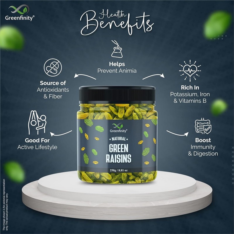 GreenFinity Dry Fruits Combo 250g Each Set Of 4 gallery
