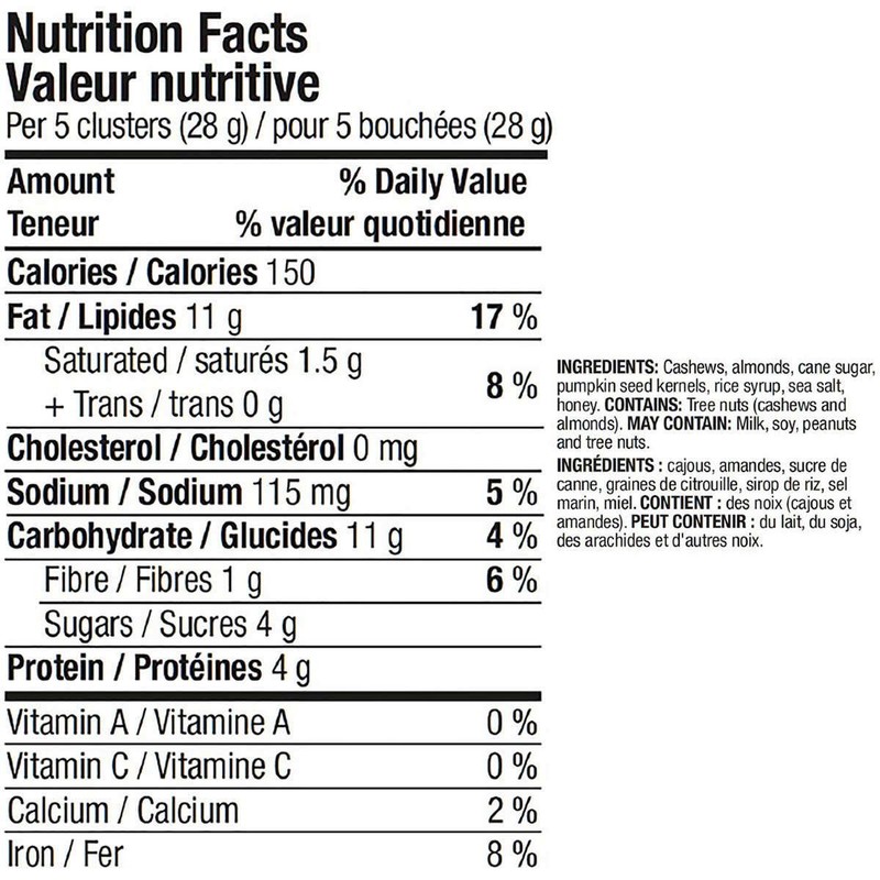 Kirkland Signature Cashew Clusters, 2 Pounds gallery