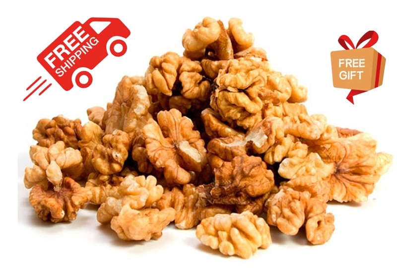 Fresh Shelled Walnuts: Premium Quality Shelled Walnuts 1000 Gram (1 KG)
