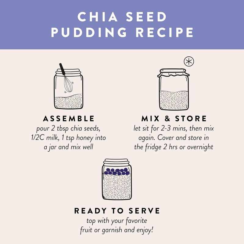 Organic Chia Seeds SIMPLi, Regenerative 12oz gallery