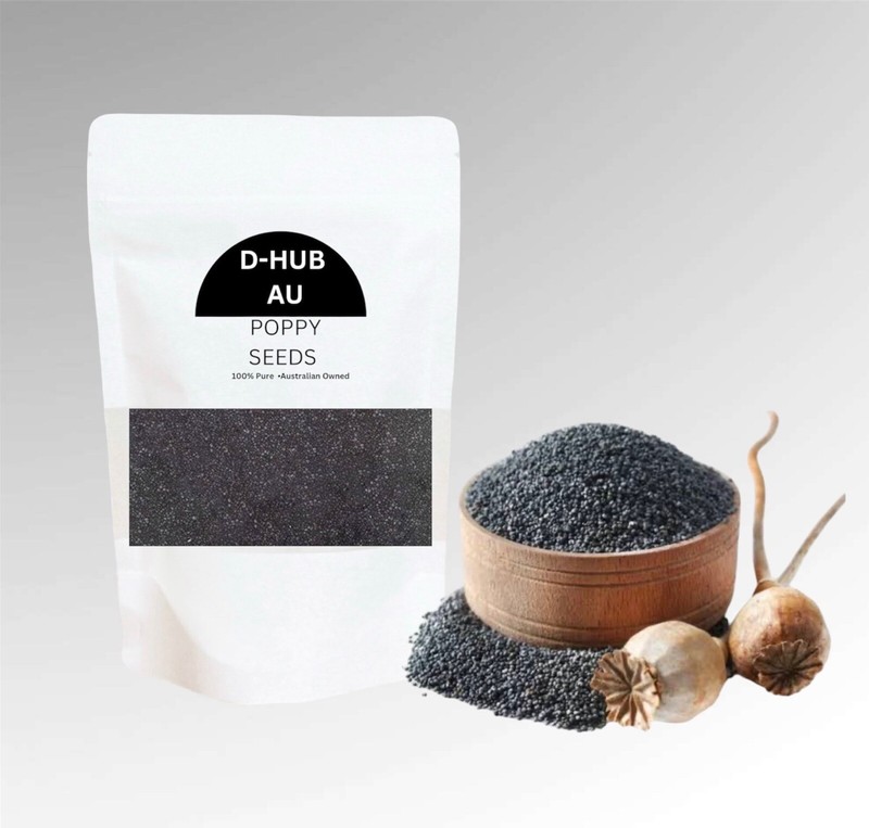 (2kg) Blue Poppy Seeds For Baking Cooking Hungarian Fresh Crop.