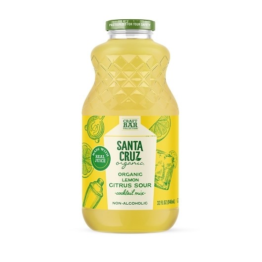 Santa Cruz Organic Organic Lemon Citrus Sour Non Alcoholic Mix, 32 Fluid Ounce,