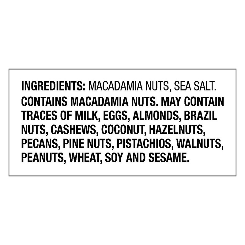Dry Roasted & Salted Macadamia Nuts, 6 oz gallery