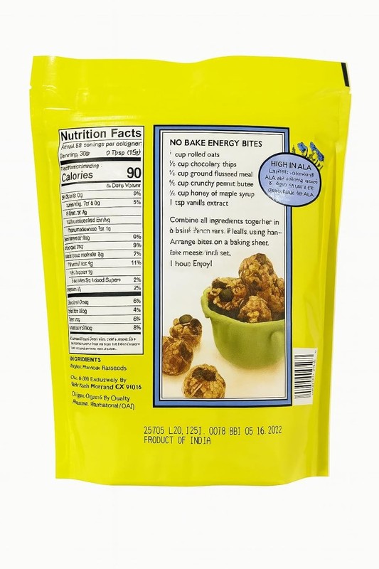 Trader Joes Organic Flax Seed Meal 1 Lb, 2 PK gallery