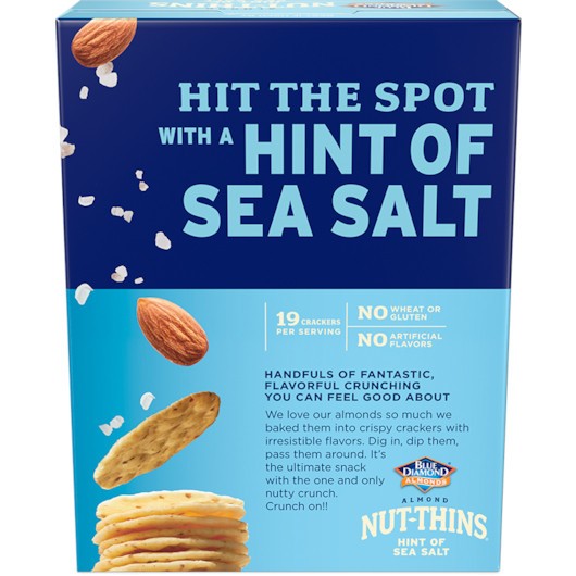 Blue Diamond Almonds Almonds Hint Of Salt Sea Low Sodium, 12 Each, 12 Per Case gallery