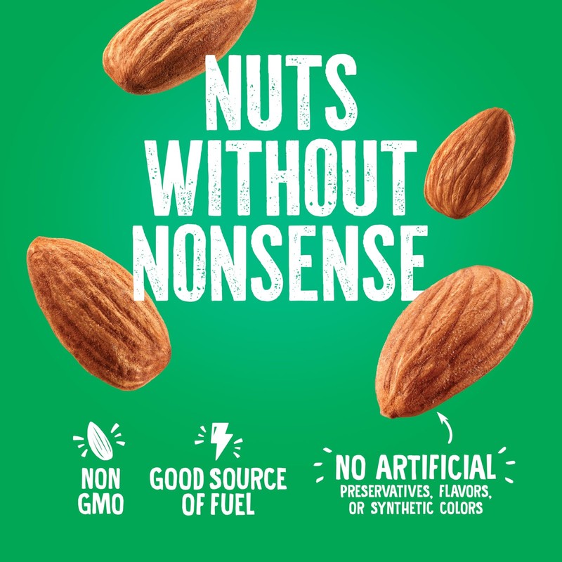 Nuts Whole Almonds 7ct (1-Pack), 100-Calorie Individual Packs, Certified, Non... gallery