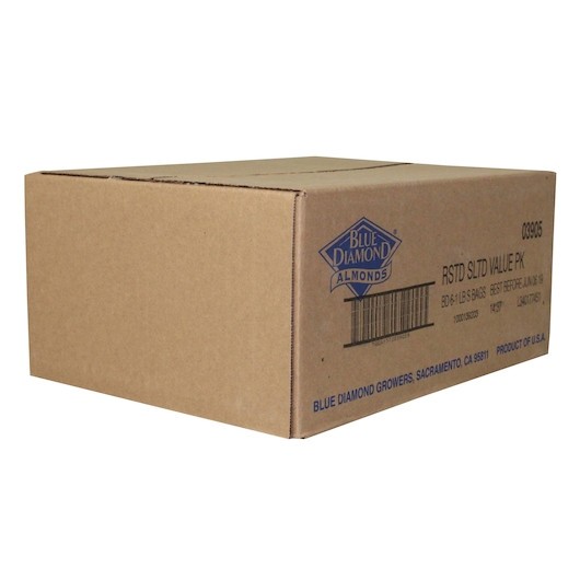 Blue Diamond Almonds Roasted & Salted, 16 Ounce, 6 Per Case gallery