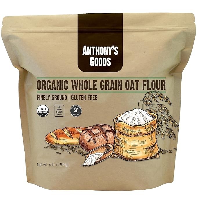 Organic Oat Flour 4 lb Gluten Free Non GMO Finely Ground Vegan Baking gallery