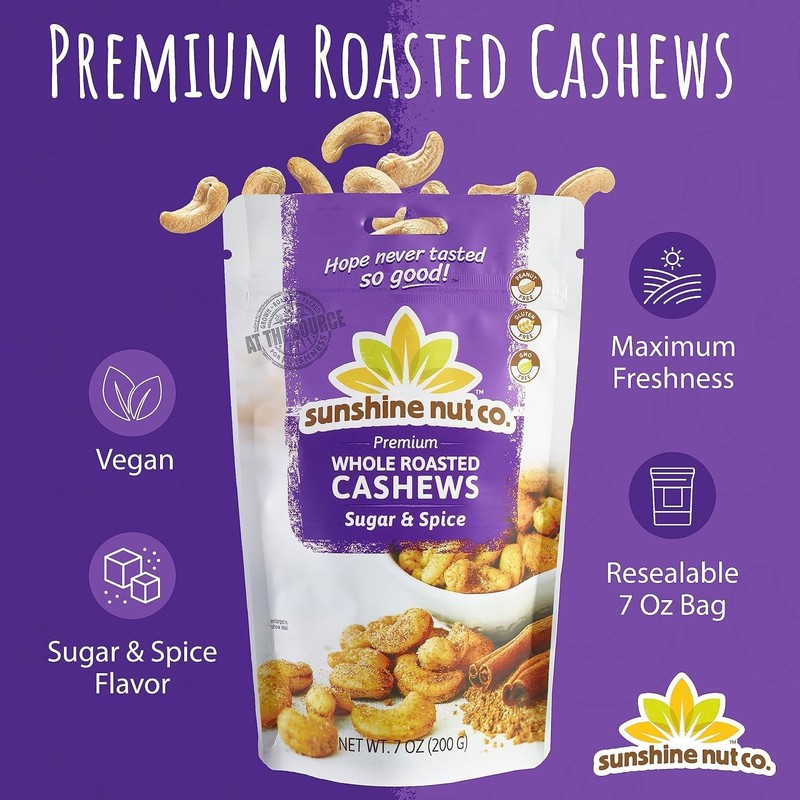 Locally Harvested Mozambican Cashew Variety, 6 Pack gallery