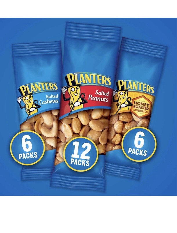 Planters Variety Pack Cashews & Peanuts, 24 pk -- FAST DELIVERY✅ gallery