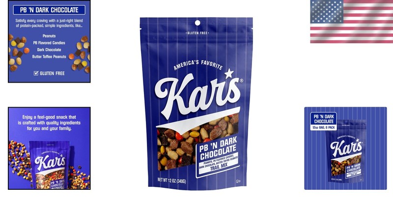 Gluten-Free Peanut Butter Chocolate Trail Mix, 72oz (6-Pack) gallery