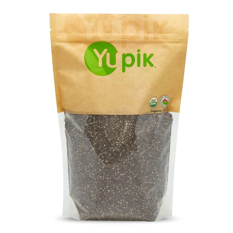 Yupik Organic Black Chia Seeds 2.2 lb