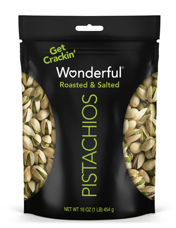 Wonderful Pistachios In-Shell Roasted and Salted Nuts 48 Ounce Resealable Bag gallery