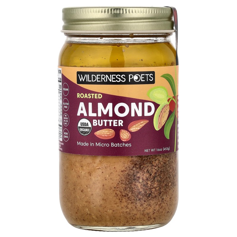 Roasted Almond Butter, 16 oz (453 g)