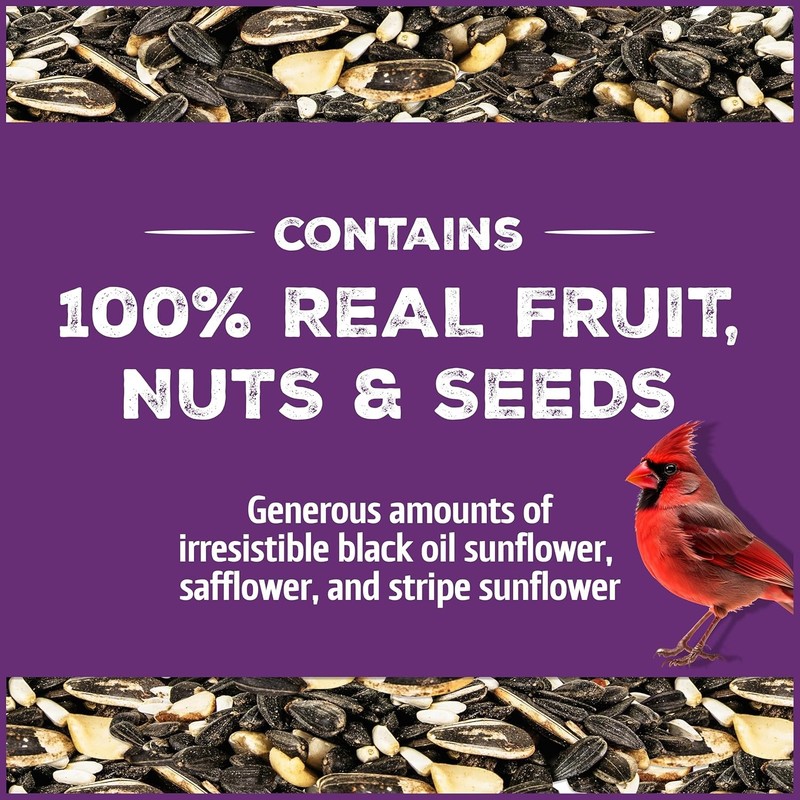 Pennington Pride Songbird Nut & Fruit Blend, Wild Bird Seed for Outside Feeders, gallery