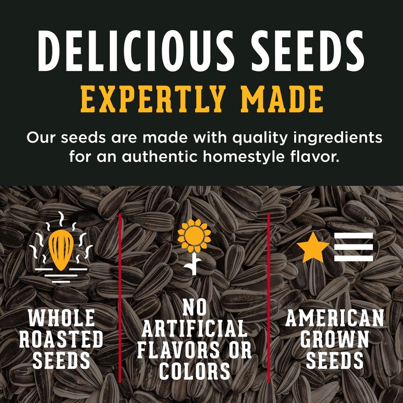 Jumbo Sunflower Seeds, Cracked Pepper Flavor, 5.25 oz. gallery