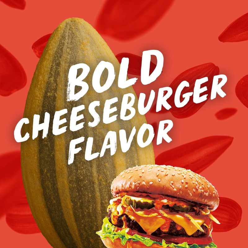 BIGS Sunflower Seeds, Cheeseburger 5.35 Ounce (Pack of 12), Cheese Burger gallery