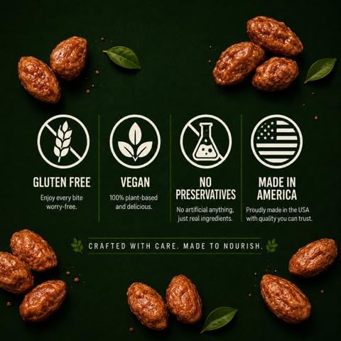 Magic Bavarian Cinnamon Roasted Almonds, 9 Ounces of Sweet, Gluten-Free, Vega... gallery