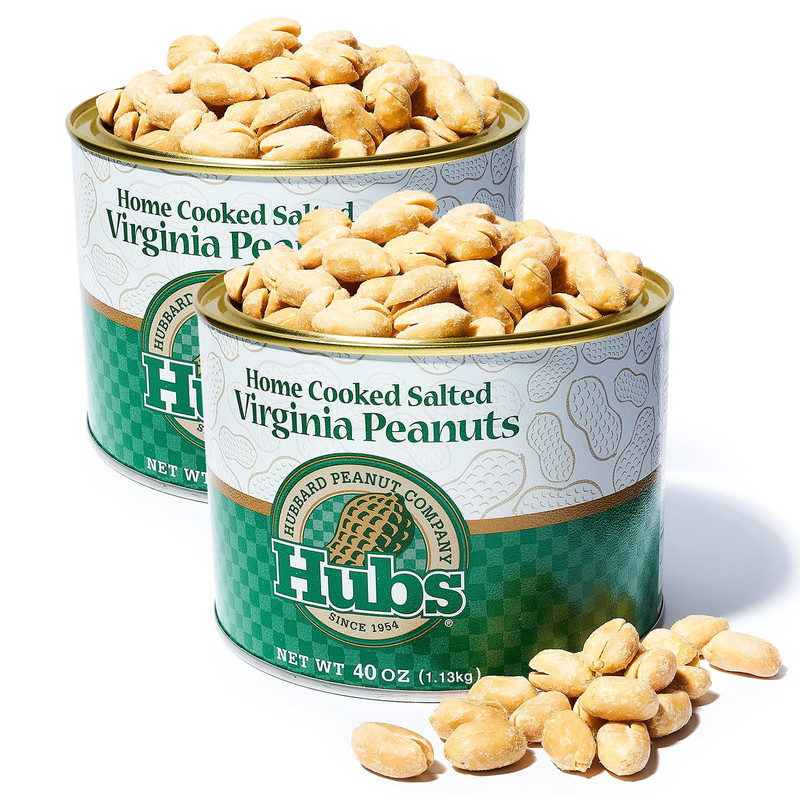 Hubs Peanuts Premium Salted Virginia Nuts - Irresistible Crunch & Flavored Nuts