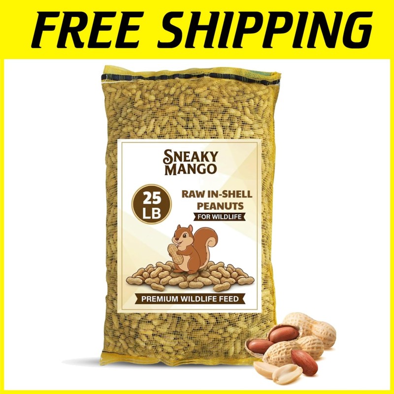25lb Raw Peanuts in Shell – Quality Wildlife Feed