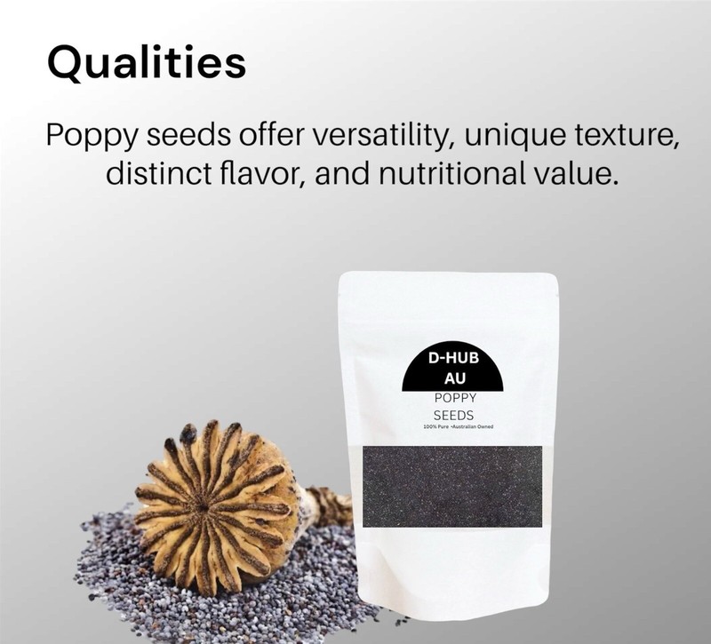 (450g) Blue Poppy Seeds For Baking Cooking Hungarian Fresh Crop. gallery