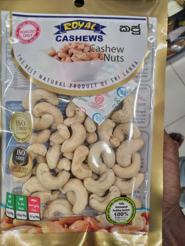 Ceylon Natural Raw Cashew Deluxe Organic Whole Nuts Non GMO 100g Kosher Vegan gallery