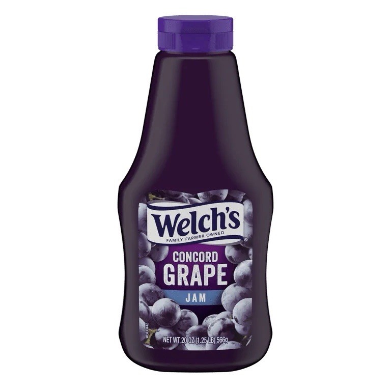 ( 2 Pack )Welch's Concord Grape Jam, 20 Oz Squeeze Bottle gallery