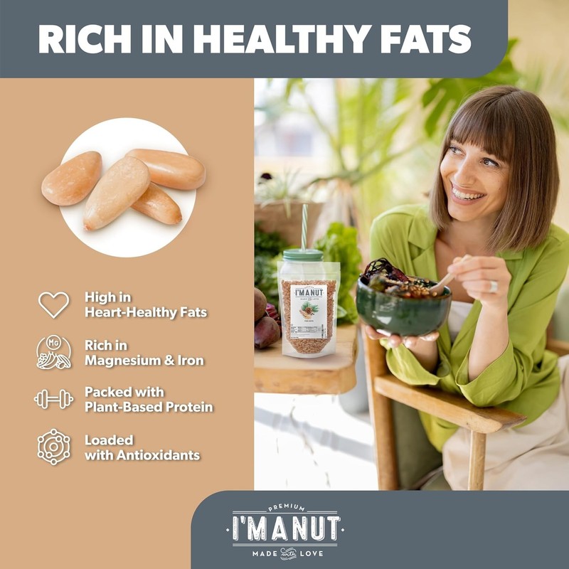 Raw Pine Nuts 8oz - Non-GMO & Gluten-Free gallery