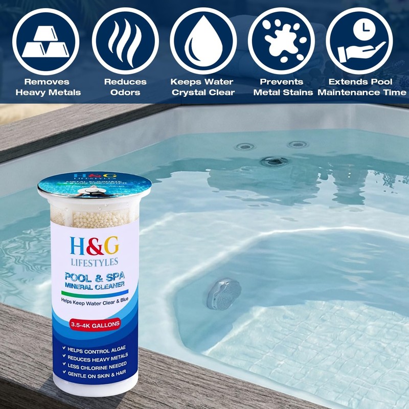 Metal Eliminator & Stain Preventer for Pool & Spa, Heavy Metal for Iron, Copp... gallery